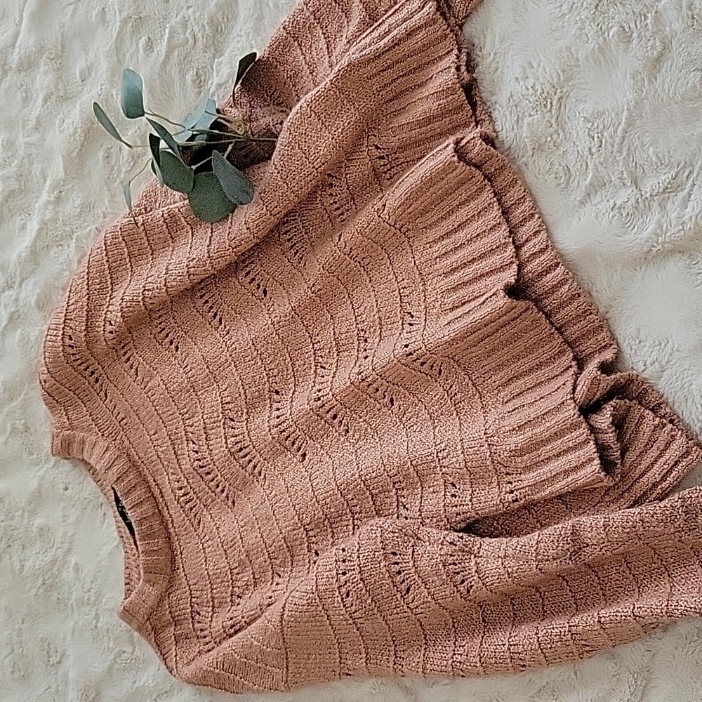 Love Tree Chenille Knit Sweater
